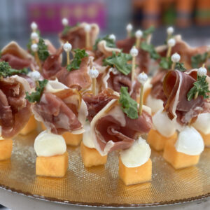 Canape jamon serrano